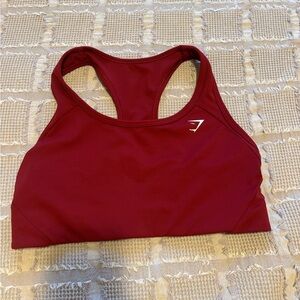 GYMSHARK sports bra in Red - MEDIUM